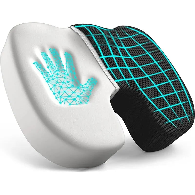 Revolutionize Your Comfort with Our Ergonomic Memory Foam Chair Cushion - Perfect for Office and Home!