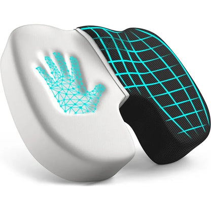 Revolutionize Your Comfort with Our Ergonomic Memory Foam Chair Cushion - Perfect for Office and Home!
