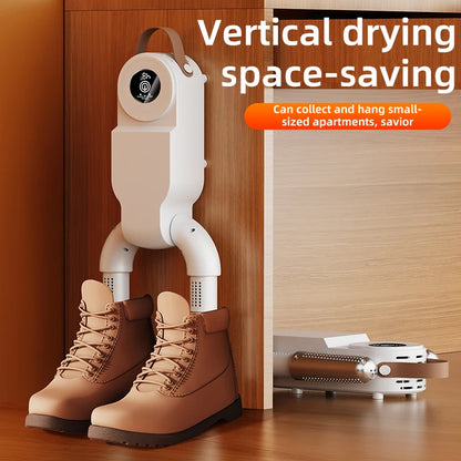 Revolutionary Intelligent Shoe Dryer: Quick-Drying, Deodorizing, and Sterilizing with Adjustable Timer for Ultimate Comfort