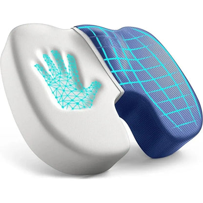 Revolutionize Your Comfort with Our Ergonomic Memory Foam Chair Cushion - Perfect for Office and Home!