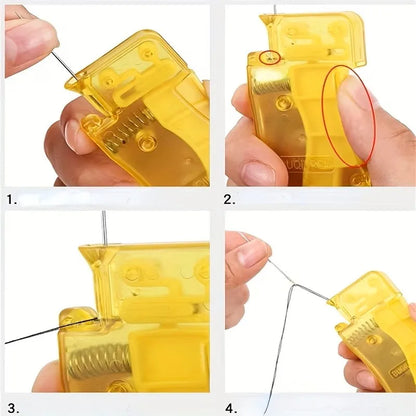 Effortless Threading Made Easy: Automatic Needle Threader for Seamless Sewing and Crafting