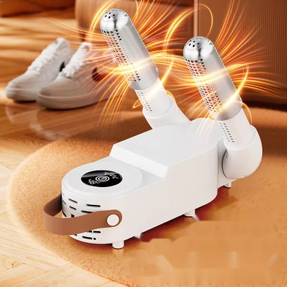 Revolutionary Intelligent Shoe Dryer: Quick-Drying, Deodorizing, and Sterilizing with Adjustable Timer for Ultimate Comfort