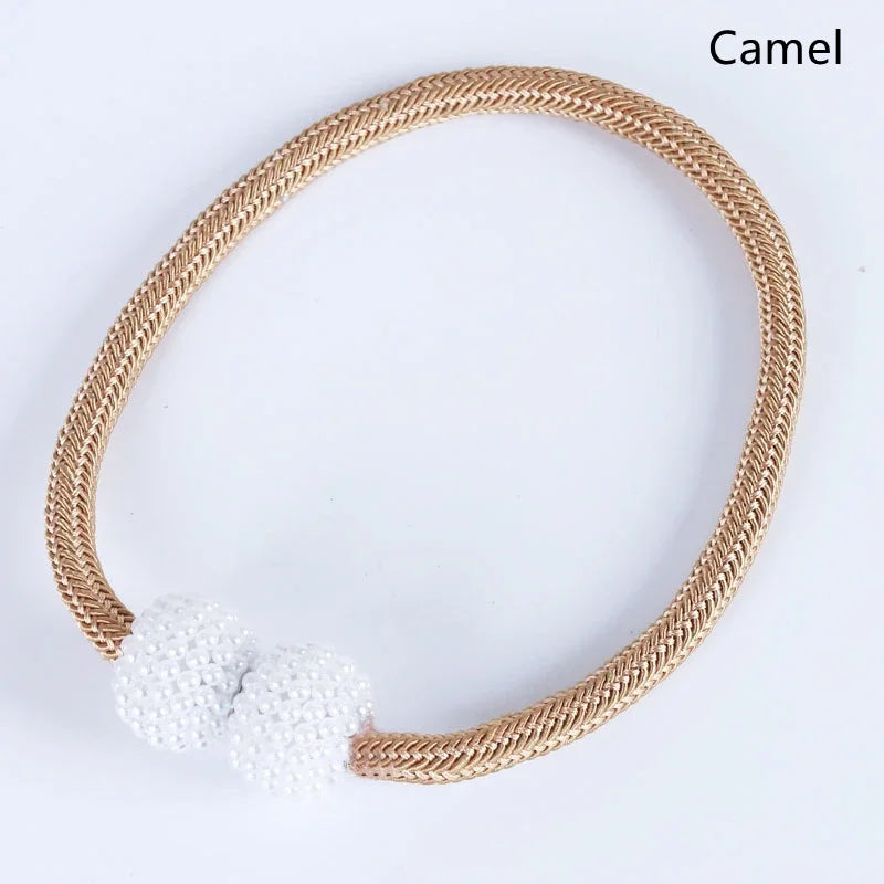 Elevate Your Home Decor with Elegant Pearl Magnetic Curtain Clips - 1 or 2 Pack Options Available