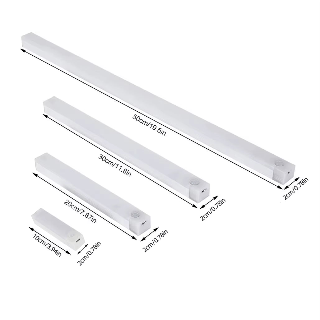 Illuminate Your Space with the Wireless Motion Sensor LED Night Light - Perfect for Kitchens, Bedrooms, Wardrobes & Staircases!