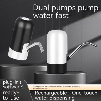 Revolutionary 5 Gallon USB Charging Water Bottle Dispenser - Automatic Electric Pump for Effortless Hydration Anywhere!