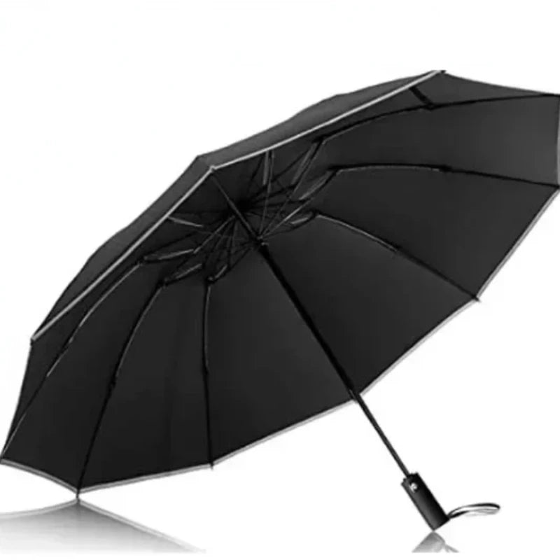 Stay Dry and Stylish with Our Fully Automatic Reverse Folding Umbrella - Perfect for Men and Women!