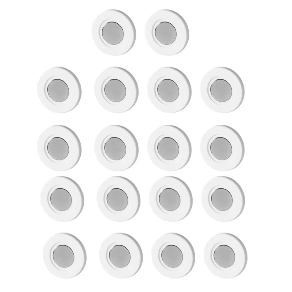 Keep Your Remotes Organized with the 3-24Pcs Magnetic Remote Control Holder - Perfect for Air Conditioners and More!