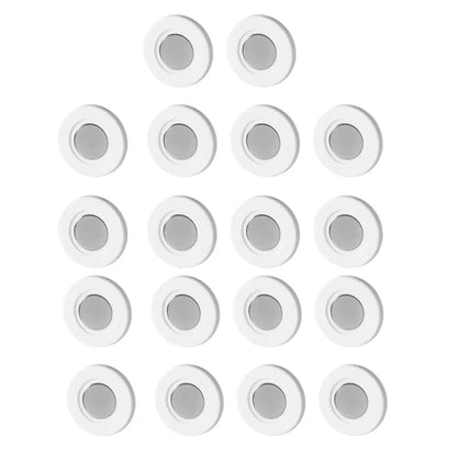 Keep Your Remotes Organized with the 3-24Pcs Magnetic Remote Control Holder - Perfect for Air Conditioners and More!
