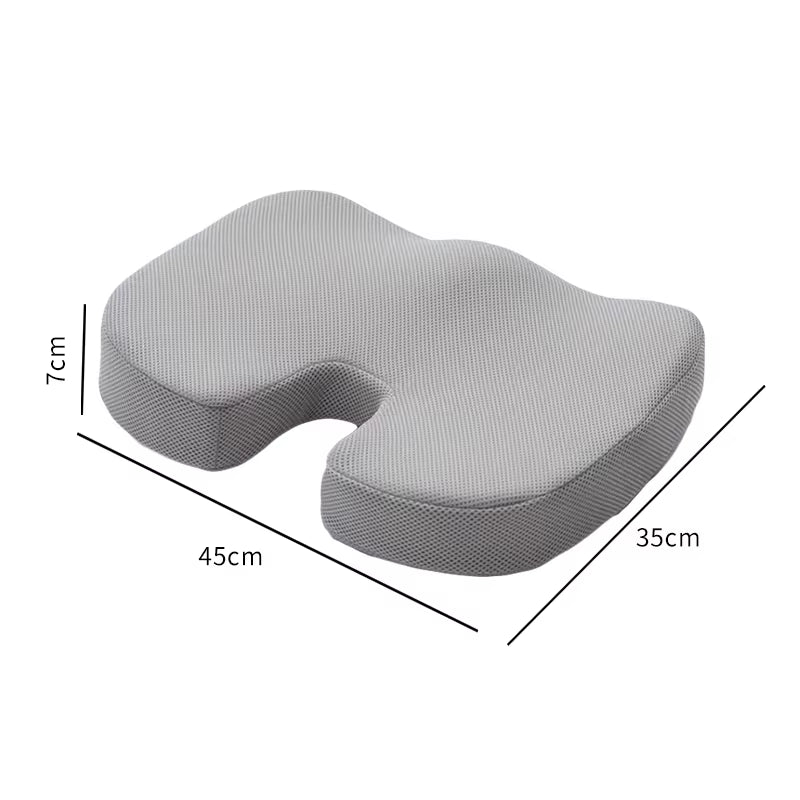 Revolutionize Your Comfort with Our Ergonomic Memory Foam Chair Cushion - Perfect for Office and Home!