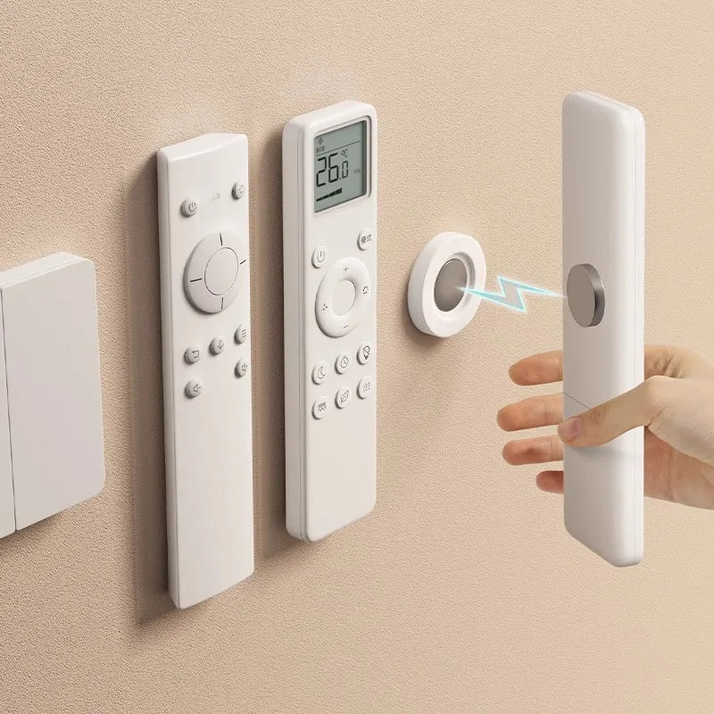 Keep Your Remotes Organized with the 3-24Pcs Magnetic Remote Control Holder - Perfect for Air Conditioners and More!