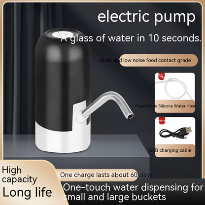 Revolutionary 5 Gallon USB Charging Water Bottle Dispenser - Automatic Electric Pump for Effortless Hydration Anywhere!