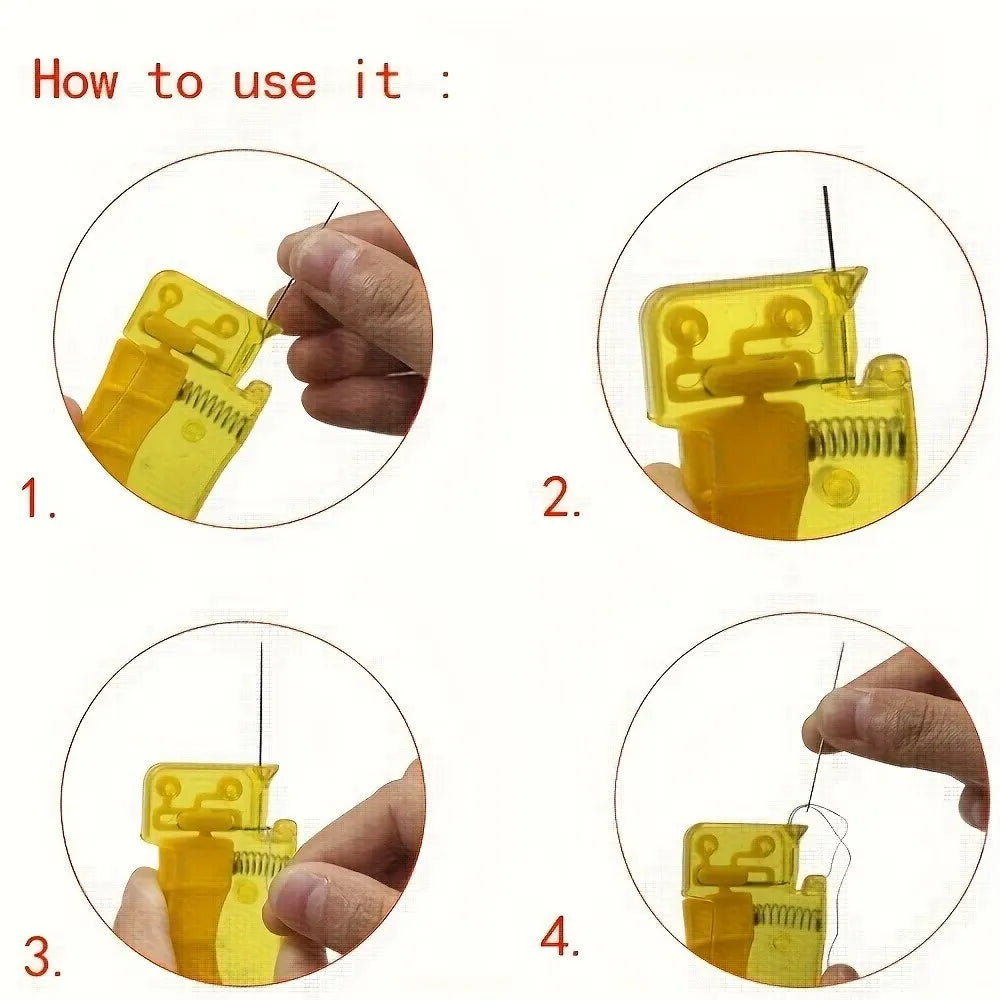 Effortless Threading Made Easy: Automatic Needle Threader for Seamless Sewing and Crafting